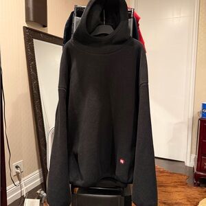 Alexander wang Black Hooded Sweater